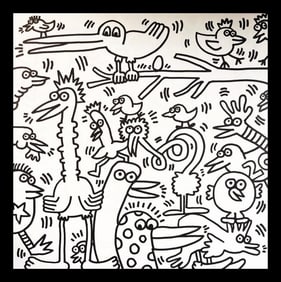 Keith Haring, 'Untitled I', Lithograph, 1985