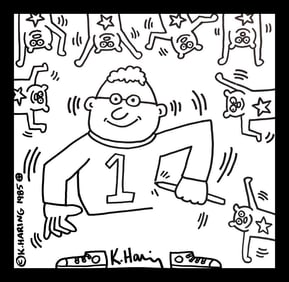 Keith Haring, 'Untitled XV', Lithograph, 1985