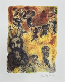 Marc Chagall (After), Exodus Moses
