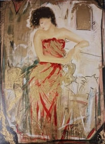Janet Treby, Red Dress