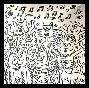 Keith Haring, Untitled Viii, Lithograph, 1985