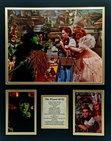 Stars From The Wizard Of Oz, Trio Of Photos