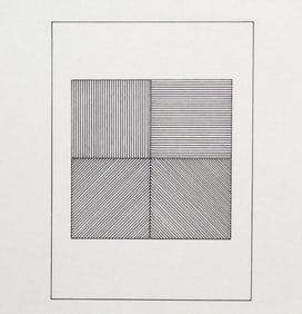 Sol Lewitt, 'Untitled' - Etched Squares, From The Suite 'Ficciones', Silkscreen