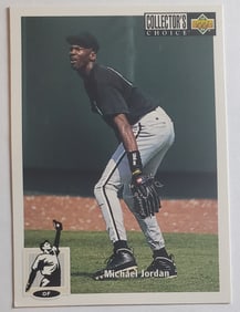Michael Jordan Baseball Rookie Card
