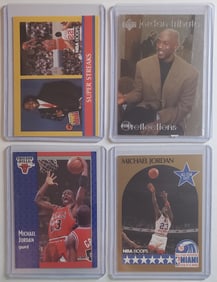 Michael Jordan 4 Card Set