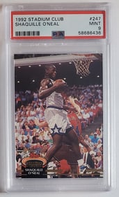 Shaquille O'Neal Rookie Card PSA 9