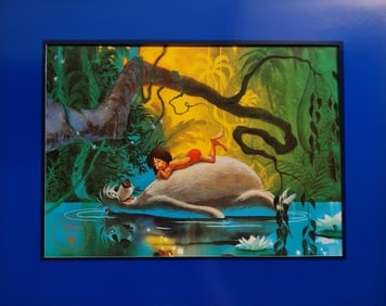 Disney's, The Jungle Book 30Th Anniversary, Commemorative Lithograph