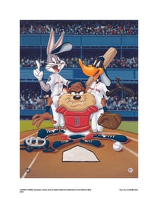 Warner Bros, Looney Tunes, Bugs, Daffy & Taz, 'At The Plate, Boston Red Sox'