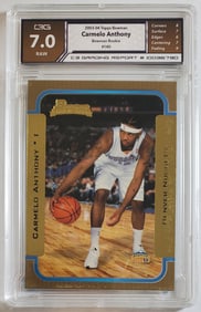 Carmelo Anthony Rookie Card Gem Mint 7