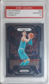 Lamelo Ball 2023 Prizm Card Gem Mint 10