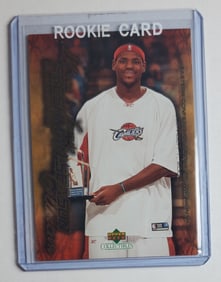 Lebron James Upper Deck Rookie Card