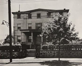 Berenice Abbott, 27th Avenue, No. 1422, Astoria, 1930s