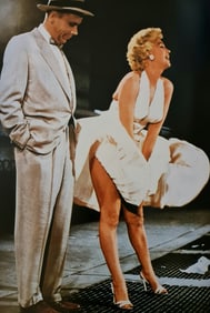 Bruno Bernard, Marilyn Monroe famous shot from The Seven Year Itch, 1950's