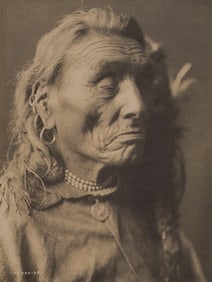 Edward S. Curtis, PLATE 36 Big Ox Apsaroke, CA, 1908