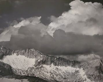 Ansel Adams, Clouds, Kings River Divide, Sierra Nevada, California, C. 1932