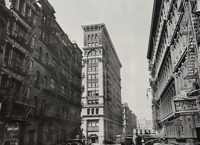 Berenice Abbott, Broadway Near Broome Street, 1930s