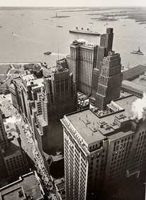 Berenice Abbott, Broadway To The Battery, 1930s