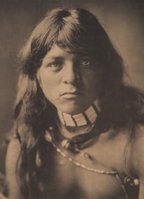 Edward S. Curtis, PLATE 38 Tan Tsire (“Willow Bird??) San Ildefonso, CA, 1905
