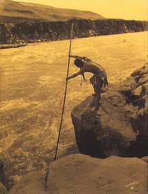 Edward S. Curtis, PLATE 43 The Fisherman Wishham, CA, 1909