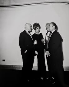 Diane Arbus, Four people at a gallery opening, N.Y.C., 1968