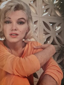 Marilyn Monroe in orange - 1