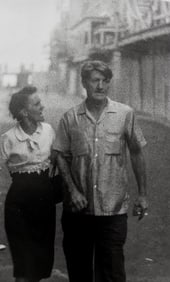 Diane Arbus, Couple arguing, Coney Island, N.Y., 1960