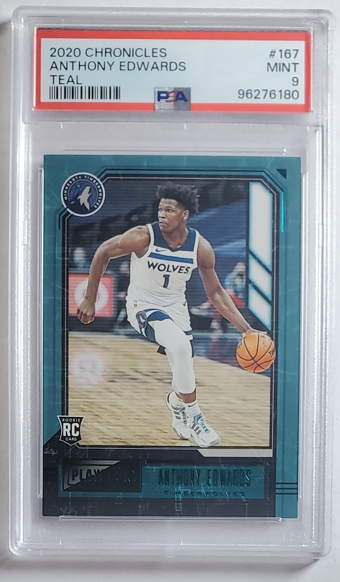 Anthony Edwards Rookie PSA 9 (1 of 2)