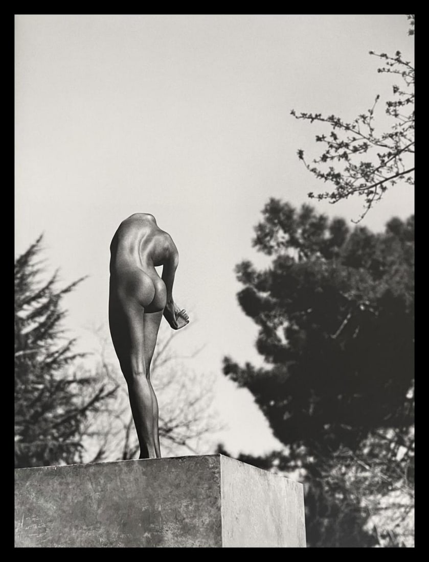 Marc Lagrange, Tribhanga, 2000's: Photographer: Marc Lagrange was a Belgian photographer known for his nude portraits of female figures. Lagrange created dream-like and fantastical narrative pictures populated by beautiful nudes that