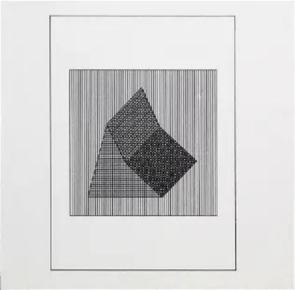 Sol Lewitt - Silkscreen From The Suite "Ficciones" (1 of 1)