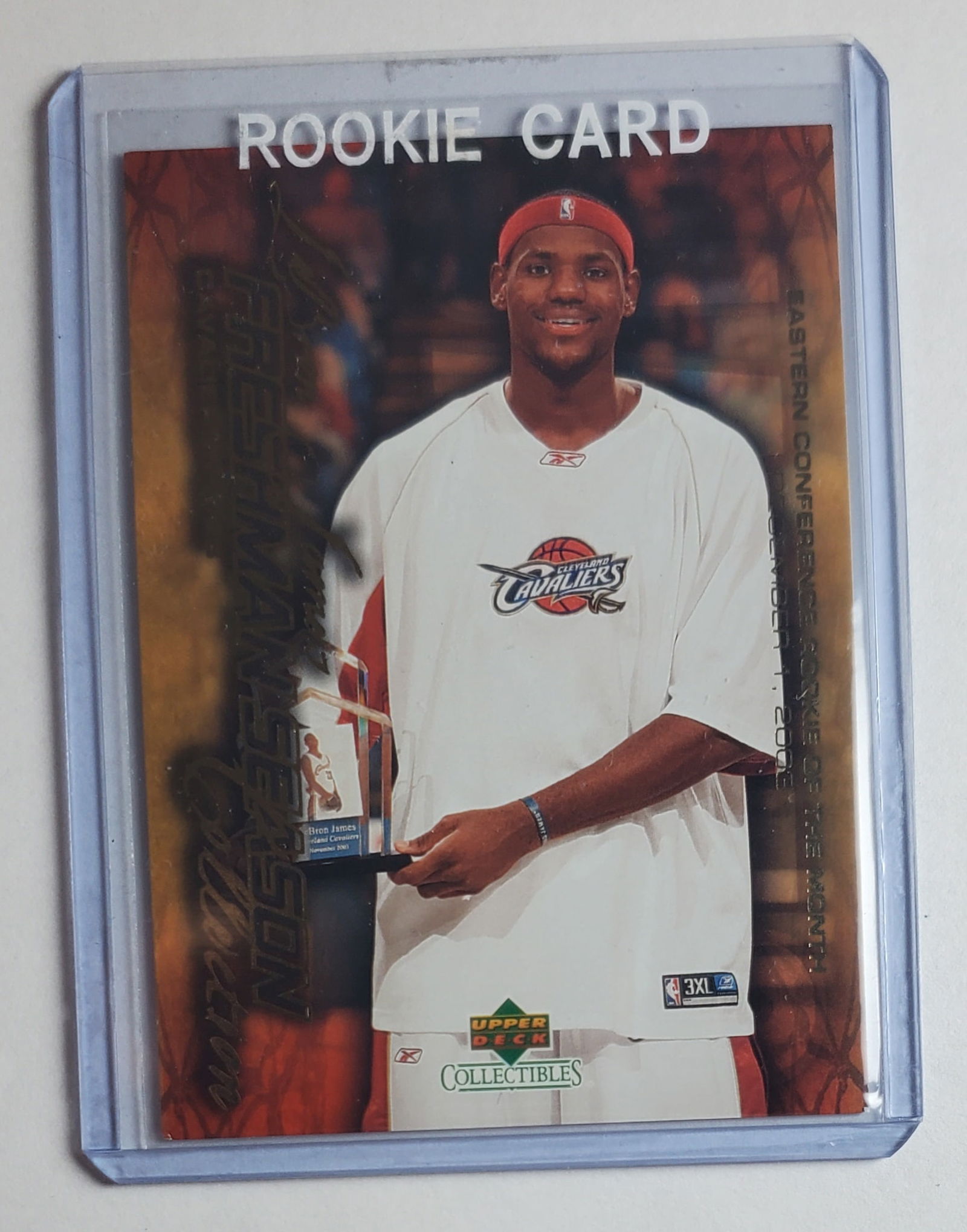 Lebron James Upper Deck Rookie Card (1 of 2)