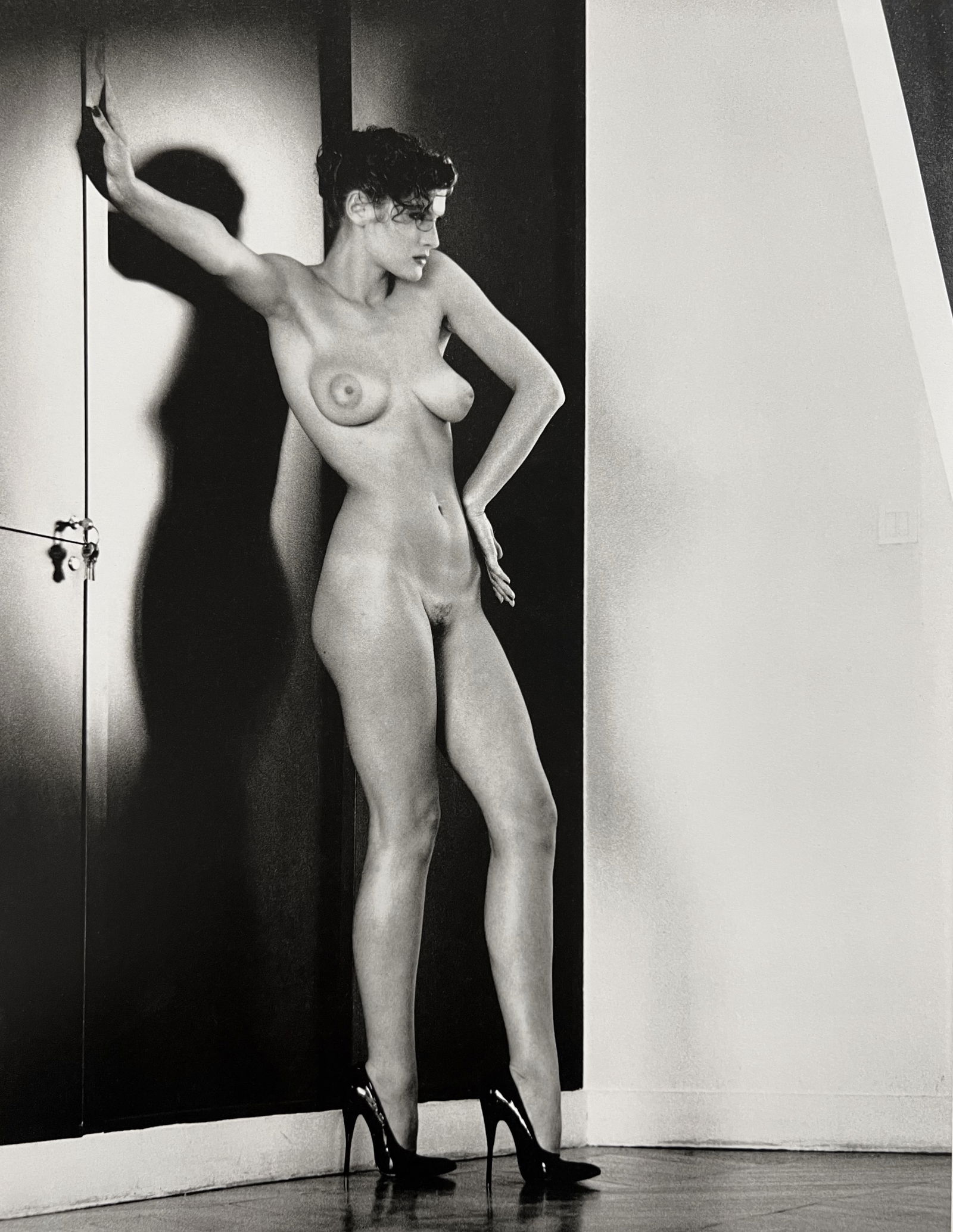 Helmut Newton, Sylvia In My Studio Paris, 1981 (1 of 1)