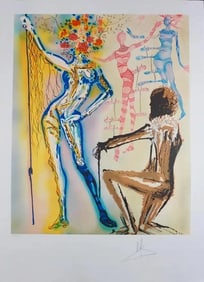 SALVADOR DALI 'FASHION DESIGNER' 1980, SIGNED NUMBERED LITHOGRAPH