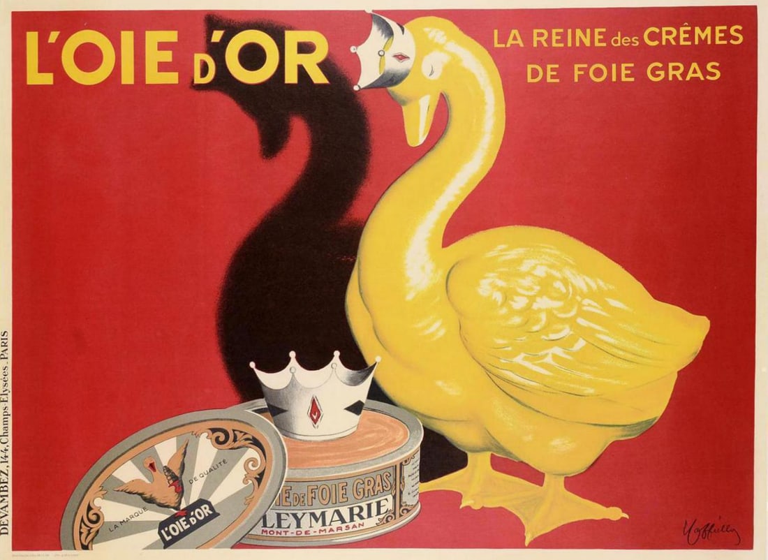Original 2nd Edition Vintage Poster - L'Oie D'Or (1 of 1)