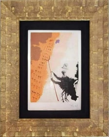 Salvador Dali, 'The Architect', from 'The Professions' Collection, Signed Limited Edition Screen