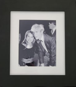 Andy Warhol, Brooke Shields, Dec. 5, 1981, Studio 54, Nyc