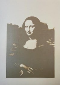 Andy Warhol, Da Vinci Mona Lisa Sunday B Morning