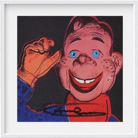 Andy Warhol (1928-1987), 'Myths Suite - Howdy Doody', Hand Signed Invitation, 1981