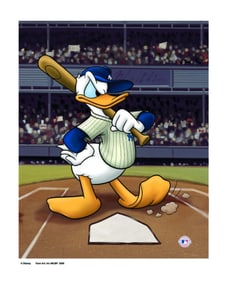 Disney, Donald Duck, 'At The Plate, New York Mets'