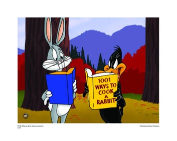 Warner Bros, Looney Tunes, Bugs Bunny & Daffy Duck, '1001 Ways To Cook A Rabbit'