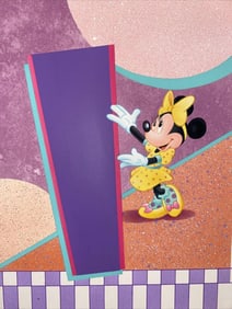 Disney, Original Minnie Mouse, 90's Styled, Cel Art Animation