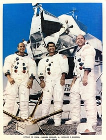 Nasa, Apollo 12 Crew, Charles Conrad, Jr., Richard F. Gordon, Alan L. Bean