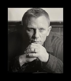 Terry O'Neill, A Closer Look At Craig's Ice-Eyed Stare, At A North London Pub, 2012