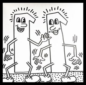 Keith Haring, Untitled Vii, Lithograph - 1985