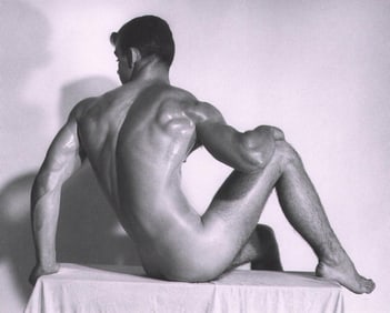Bruce Bellas of Los Angeles Male Nude Study, 1950's - 7 (19) - 7.5"x9.5"