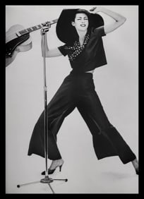 Richard Avedon, Barbara Mullen, Pajamas by Cooper's Cabana, New York studio, 1958