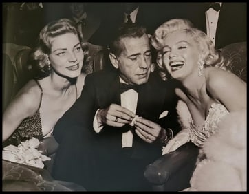 Marilyn Monroe, At a party for How to Marry a Millionaire, 1953