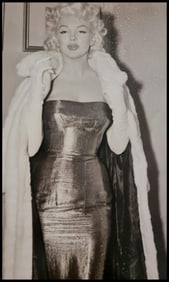 Marilyn Monroe, At the opening of Cat on a Hot Tin Roof, 1955