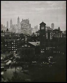 André Kertész, Evening view, New York, date unknown