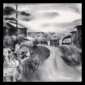 Francis Chapin, Morning Train, 1939