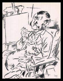 George Grosz, Self Portrait, 1916